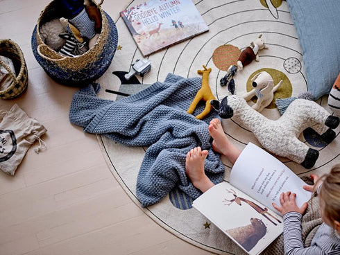 Bloomingville Ianas Rug Cotton Nature